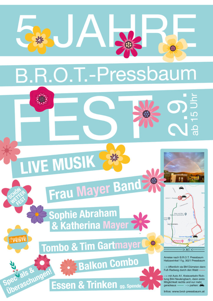 5 Jahre B.R.O.T. – Pressbaum!